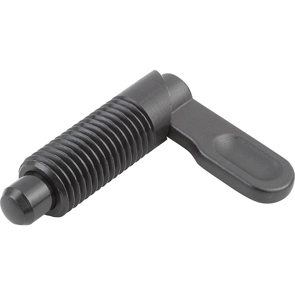 Cam-Action Indexing Plung, D=8, D1=M12, Form:A, Steel